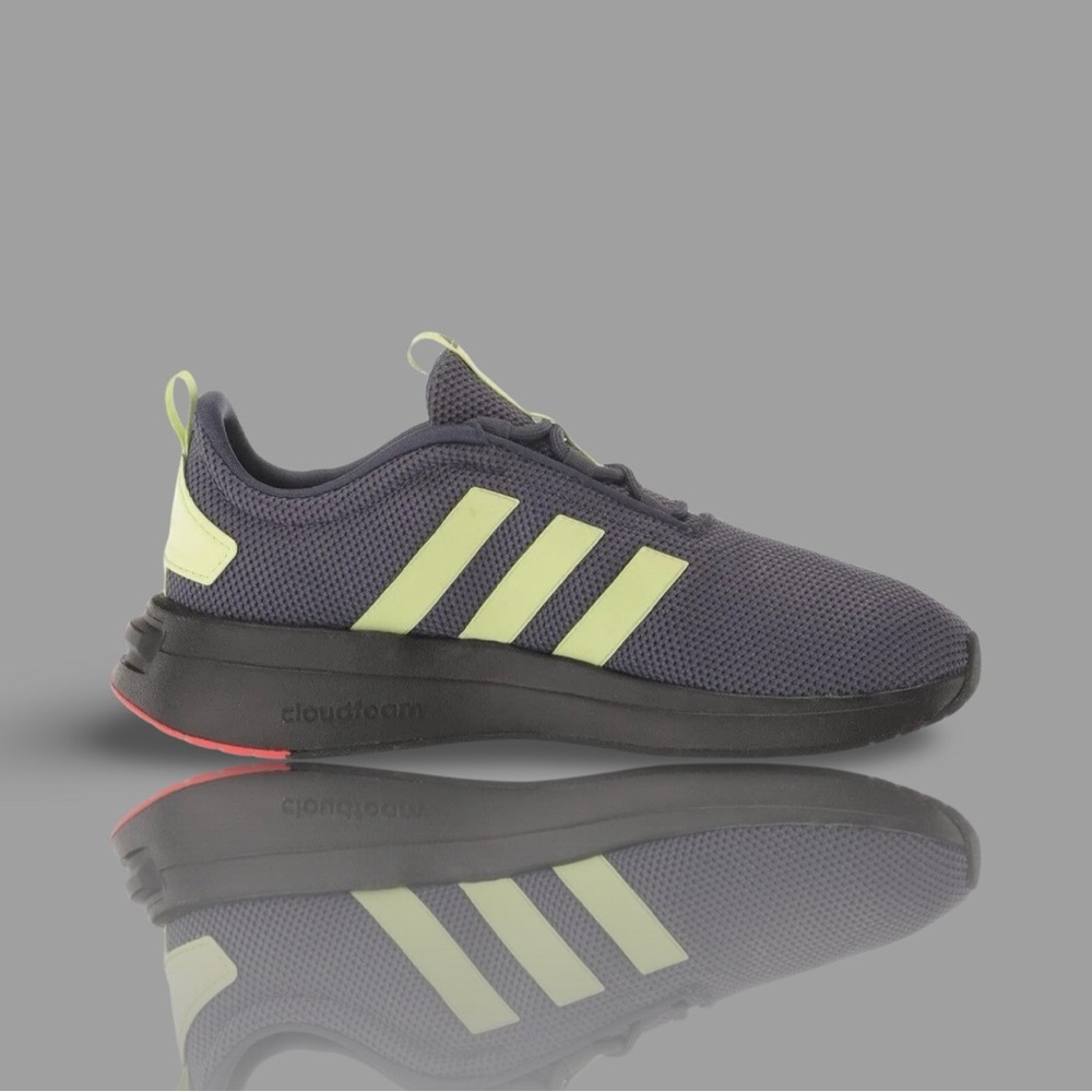 Adidas Racer TR23 Sneaker, Shadow Navy/Pulse Lime/Black, Size 6.5Y Unisex
